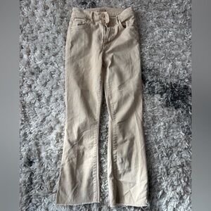 MOTHER The Inside Ankle Fray Jeans